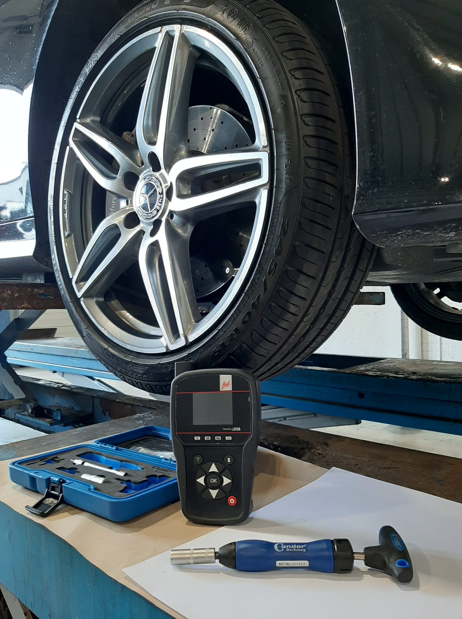 Tyre pressure monitoring system TPMS